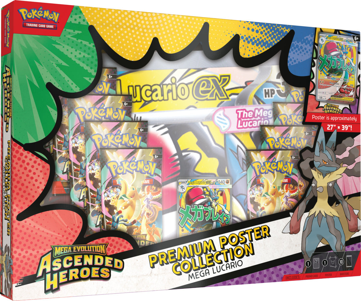 Premium Poster Collection Ascended Heroes Lucario